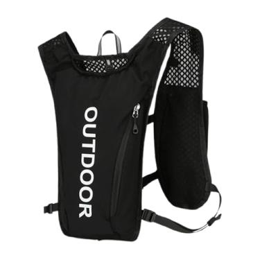 Imagem de Mochila Hydration Pack, mochila de hidratação,5L Running Colet para homens e mulheres | Bolsa de ciclismo com tiras reflexivas, acessórios de recreação ao ar livre ajustáveis ​​para corridas