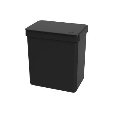 Imagem de LIXEIRA SINGLE 2,5L PRETA COZA