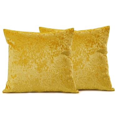 Imagem de Capas de almofada decorativas NiNi ALL Velvet 65x65cm douradas