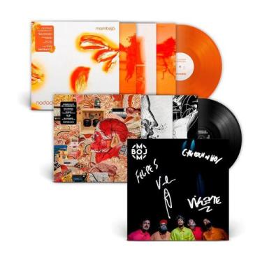 Imagem de Mombojó - LP nadadenovo + LP Alexandre + Litografia Autografada - mist