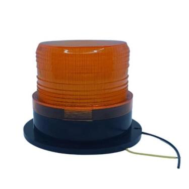 Imagem de Giroflex De Led Ambar Sem Cabo Para Ligar Na Tomada 12V - Czy