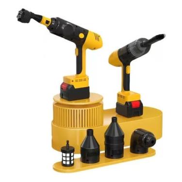 Imagem de Kit Ferramenta Elétrica 4 em 1 – Lavadora, Secador, Aspirador e Soprador de Ar Portátil