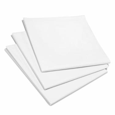 Imagem de Bobobag 80 Folhas De Papel Seda Branco 20X20 Polegadas Para Sacolas Presente, Sem Ácido A Granel Embalagem, Armazenamento, Artesanato Faça Você Mesmo, Decoração