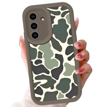 Imagem de Zrutru Capa de celular camuflada para Samsung Galaxy S23 5G 6,1 polegadas, capas com estampa de leopardo e estampa exclusiva de tartaruga chita para homens, meninos, adolescentes, capa de proteção de