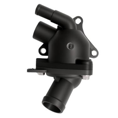 Imagem de Aynaxcol Carcaça do termostato de refrigeração do motor 19320-RAA-A02, substituição para Honda Civic 2.0L 2006-2011 2.4L 2012-2015 CR-V 2.4L 2007-2014, substitui 19320-R40-A01
