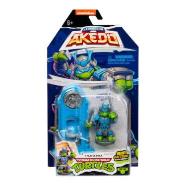 Imagem de Legends of Akedo Teenage Mutant Ninja Turtles (TMNT), Mini Battling Warriors, 8 Mini Battling Warriors to Collect Including New Fighters, with Unique Weapons (Samurai Leo)