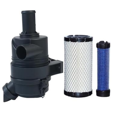 Imagem de G042544 inclui filtro de ar de filtro P535396 - P822686 mais filtro primário de óleo geneor de ar, carcaças de purificador de ar do motor de substituição automotiva compatíveis com Briggs & Stratton