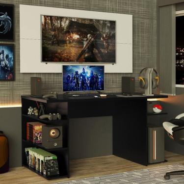 Imagem de Mesa Gamer Painel para até 50&quot; Madesa