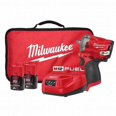 Imagem de Chave De Impacto 1-2 Polegada A Bateria12v Fuel Milwaukee Kit