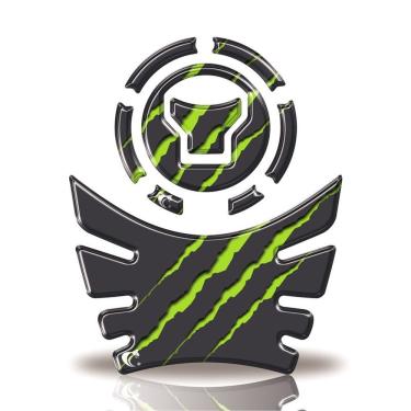 Imagem de Kit Protetor Tanque E Bocal Moto Honda Acima 2018 Verde