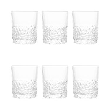Imagem de Jogo 6 Copos De Cristal Wolff Lapidado 310ml Para Whisky