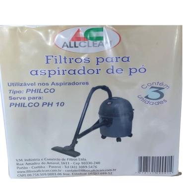Imagem de Filtro Descartável Para Aspirador De Pó Philco Ph10