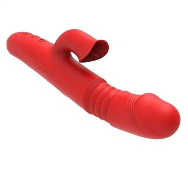 Imagem de Vibrador Vai E Vem 10 Vibrações Coleção L´amour Lovetoys Vermelho