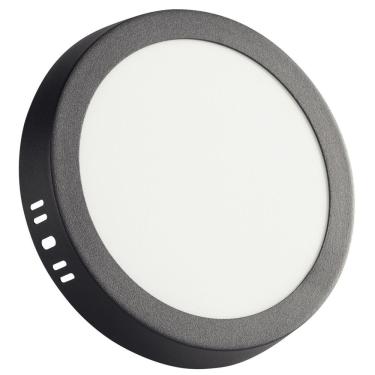 Imagem de Plafon Fita Led Tramontina Redondo Sobrepor Preto 12w 4000k 840lm Luz Neutra Tramontina