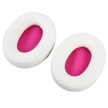 Imagem de Fones de Ouvido de Fone Ouvido, Isolamento Som 2 Pcs Almofadas Orelha Macio para Arctis 1 2 3 7 9 9x Pro (Rosa branco)