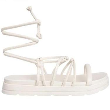 Imagem de Sandália Papete De Amarração Moleca Napa 5490.111-Feminino