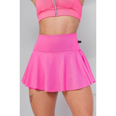 Imagem de Short Saia Babado Suplex Feminino Fitness Academia WOLFOX-Feminino