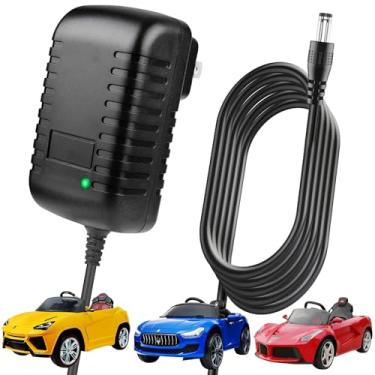Imagem de SEEHOM Carregador De 12 V Para Carrinhos Brinquedo Infantis, Bateria Substituição Na Kidzone, Melhor Escolha, Wrangler, Kid Trax, Dynacraft, Rodas Elétricas Da Lamborghini