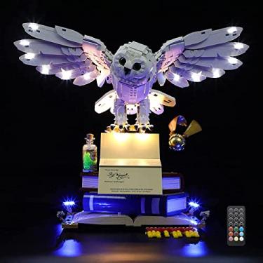 Imagem de GEAMENT Kit De Iluminação Led (Controle Remoto) Compatível Com Lego Hogwarts Icons - Conjunto Luzes Para Edição Colecionador Modelo 76391 (Modelo Não Incluso)
