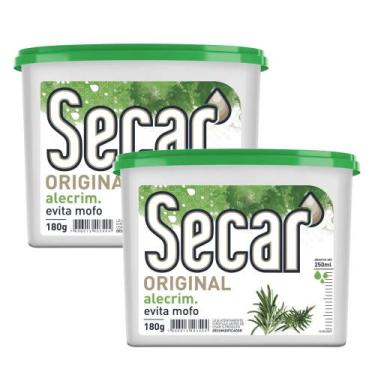 Imagem de 2 Evita Mofo Secar 180g Antimofo para Closet Guarda Roupas Armários Ga