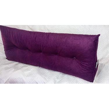 Imagem de Almofada Cabeceira 160cm, Roxo