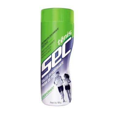 Imagem de Talco Desodorante Pés Tênis Sec Pó 100 gr Canforado - TABU