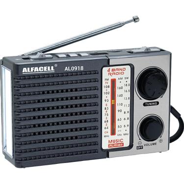 Imagem de Radio Portátil FM AM Alfacell AL0918