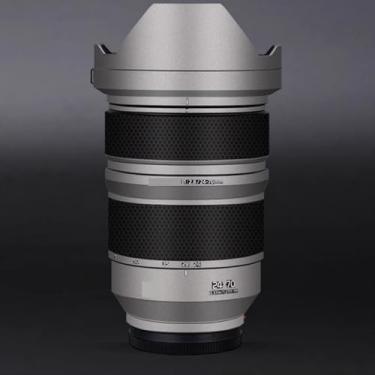 Imagem de Adesivo de câmera antiarranhões com tampa de lente para Panasonic Lumix S 24-70 mm F2.8 Película protetora decalque protetor corporal 24-70 2.8 (titânio)