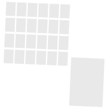 Imagem de AsrMyjcx 25 peças de papel de marcação para gravação a, acessórios para impressora 3D, tamanho A4, 29,7 x 21 cm para máquina de gravação H2D, corte e de, Branco