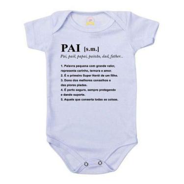 Imagem de Body Bebe Significado Da Palavra Pai - Presente Dia Dos Pais - Persona