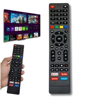 Imagem de Controle Remoto Compatível com PHILCO BRITÂNIA Smart TV LCD LED 4K com Netflix Youtube Globoplay Prime