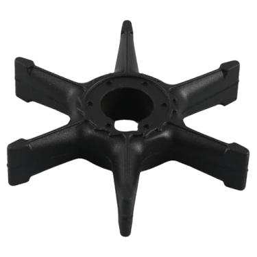 Imagem de Edinstry Impulsor de bomba de água externa 6G0-44352-00 para motores Yamaha 20HP 25HP, impulsor de borracha de neoprene de 69,5 mm com 6 lâminas, substituição do sistema de resfriamento marítimo