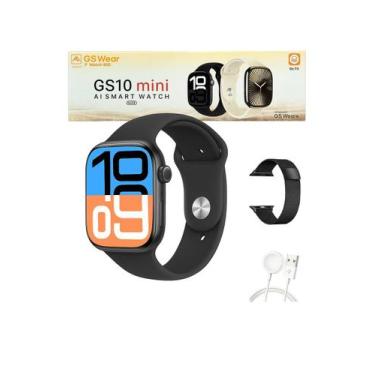 Imagem de Relógio Inteligente Smartwatch GS10 Mini 42mm Original 2 Pulseiras Amo