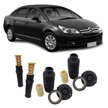 Imagem de 04 Kits Batentes Citroen C4 Pallas 2007 Até 2013 DianteiroTraseiro - S
