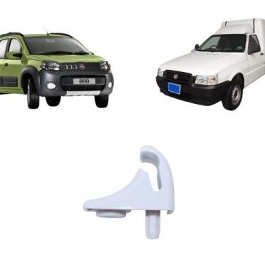 Imagem de Presilha Suporte Quebra Sol Fiorino Uno 2004 2005 2006 Até 2013 - PCFI