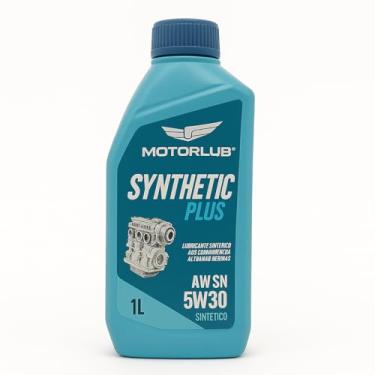Imagem de Oleo de Motor 5w30 Sintético Api Sn Lubrificante Plus 1 Litro