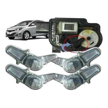 Imagem de 4 Reparo Excentrico Trava Fechadura Hb20 e Hb20s até 2014 - SHALOMCAR