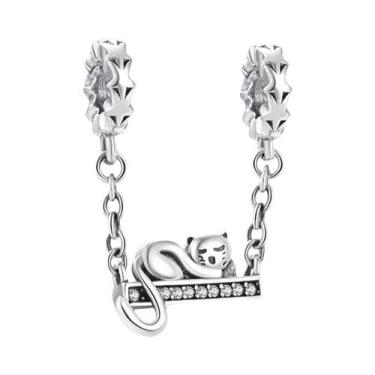 Imagem de Berloque De Prata 925 Com Margarida, Borboleta E Coração Para Pulseira