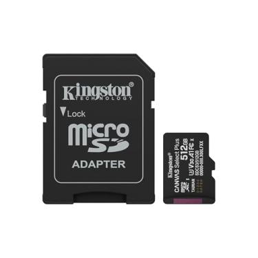 Imagem de Kingston Cartão microSD Canvas Select Plus de 512 GB | Até 150 MB/s | Classe 10, UHS-I, U1, V30, A1 | SDCS3/512GB