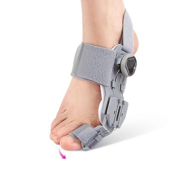 Imagem de Corretor de Joanete TXDKLUG para Mulheres e Homens, Dedão do Pé, Separador de Dedo Grande Ajustável para Alívio da Dor, Talas de Joanete para Alívio do Hálux Valgo dos Pés Esquerdo/Direito