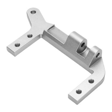 Imagem de Diydeg Servo No Montagem do Eixo, SOA Mount 4 Link Suspension para 1/10 Carro de Crawler Rc, Suporte para Montagem de Servo de Alumínio, Servo Suporte de Servo de Metal de Suporte Fixo (Prata)