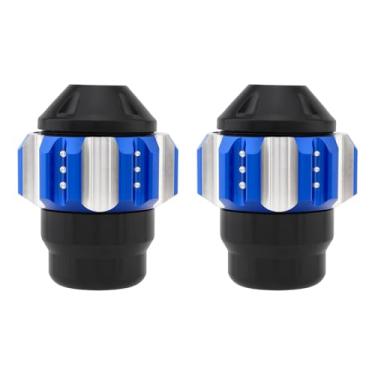 Imagem de Windance 2 peças deslizantes para quadro de roda dianteira, garfo de liga de alumínio, proteção contra colisão copo de decoração para motocicletas, motocross, ciclomotores, scooters Dirt Pit Bikes