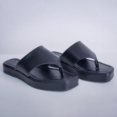 Imagem de Chinelo Feminino Flat Plataforma Sandália Papete confortável - Dudalin