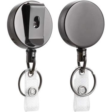 Imagem de Molinete de crachá de metal, 2pcs-gun Black