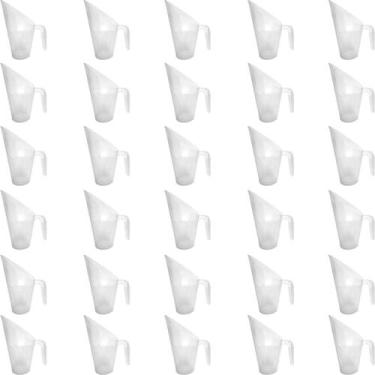 Imagem de Kit 30 Conchas Plastica para Cereais, Grãos, Temperos 100ml - ExPote