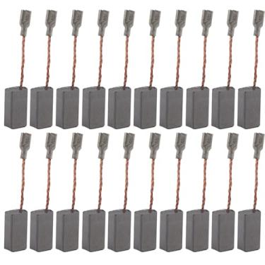 Imagem de Zaweliyo 20pcs Escova de Carbono, Escova de Carbono Condutora Substituível Com Condutividade Térmica, Pincel de Carbono para Motor Elétrico ou Gerador, Perfuração de Acessórios
