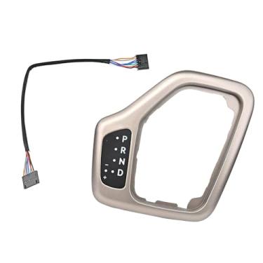 Imagem de Generic Moldura de câmbio de transmissão 5yd27xsaaa Fácil de instalar Decoração de interior Substituição direta 5yd27LS5AA Acessórios automotivos, Ouro