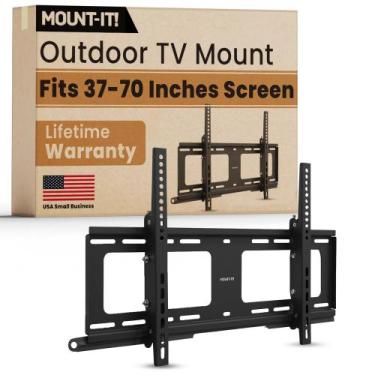 Imagem de Suporte de parede para TV Mount-It! TVs de 37 a 80 polegadas à prova d