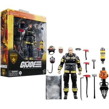 Imagem de Gi Joe Classified Series Elite Legacy Collection Search & Rescue  – Firefighter - Hasbro