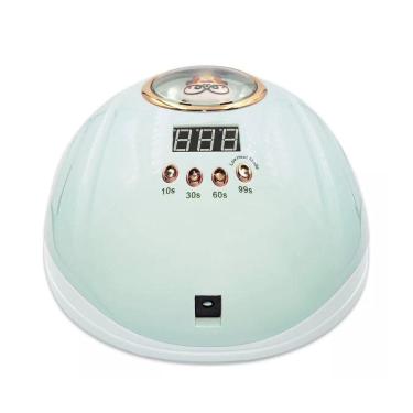 Imagem de Cabine Seca Esmalte Maquina Unha Gel Alongamento Sun S8 Verde água